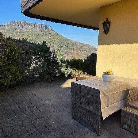 Ferienwohnung 1 Festungsblick Königstein Esterno foto