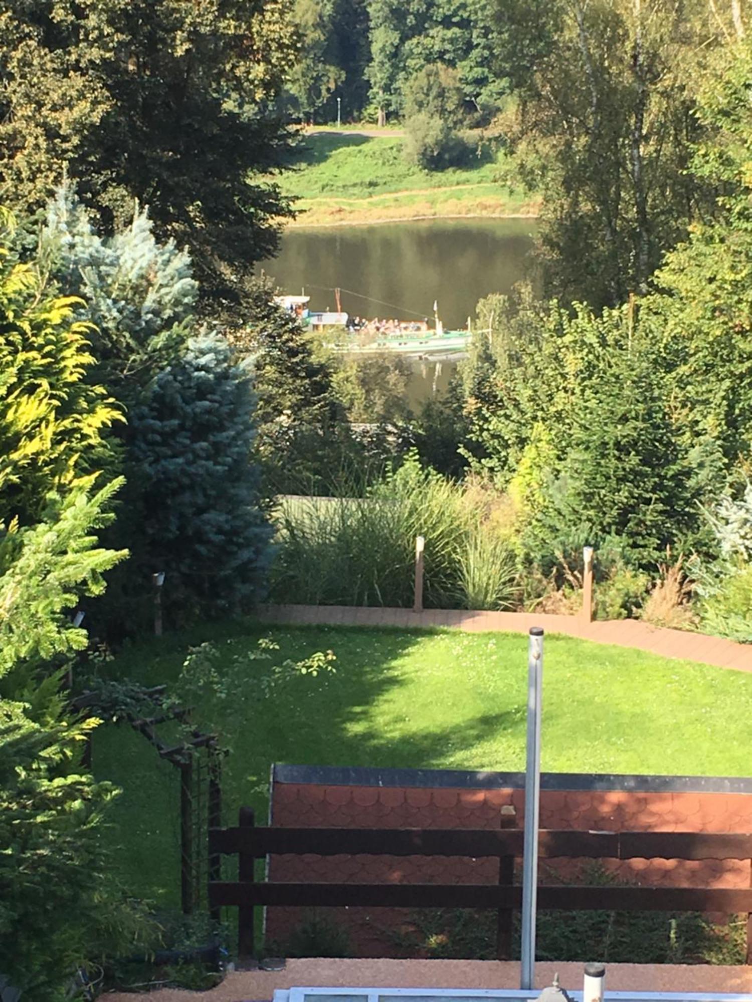 Ferienwohnung 1 Festungsblick Königstein Esterno foto