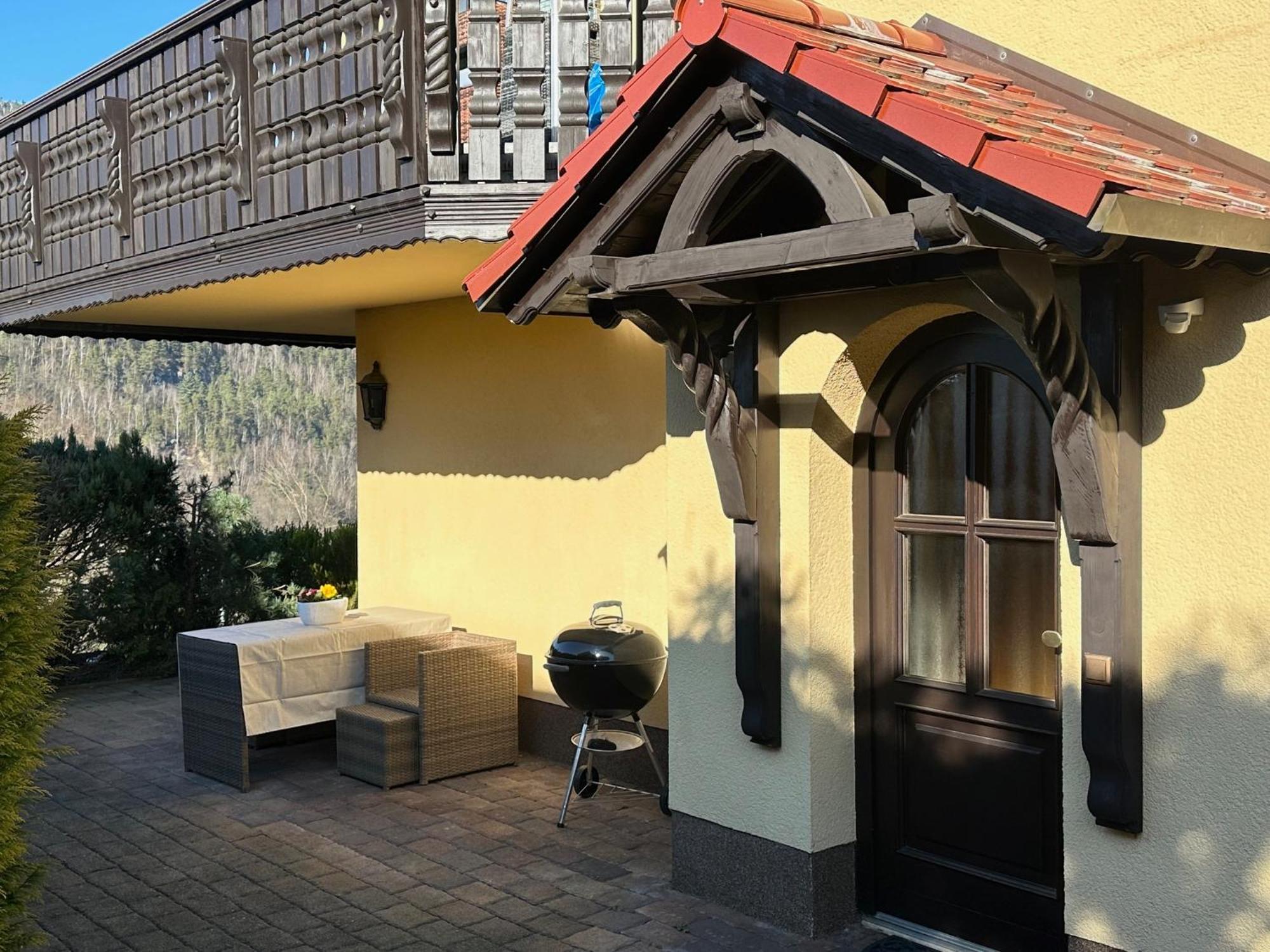 Ferienwohnung 1 Festungsblick Königstein Esterno foto